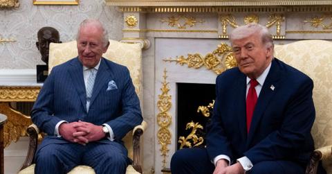 Photo of Donald Trump and King Charles