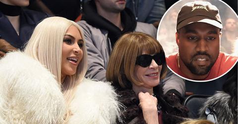 Anna Wintour Kanye West Kim Kardashian Vogue Brand