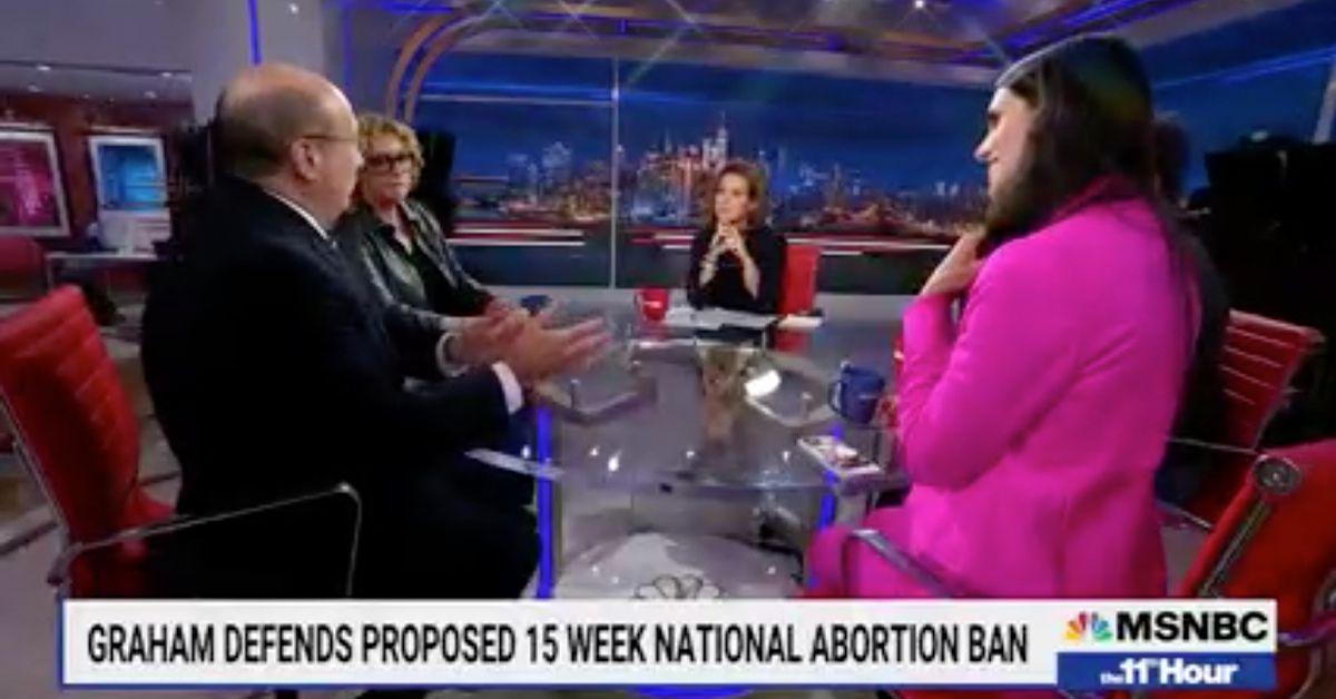 MSNBC Panel Mocks Sen. Lindsey Graham During Segment About Abortion