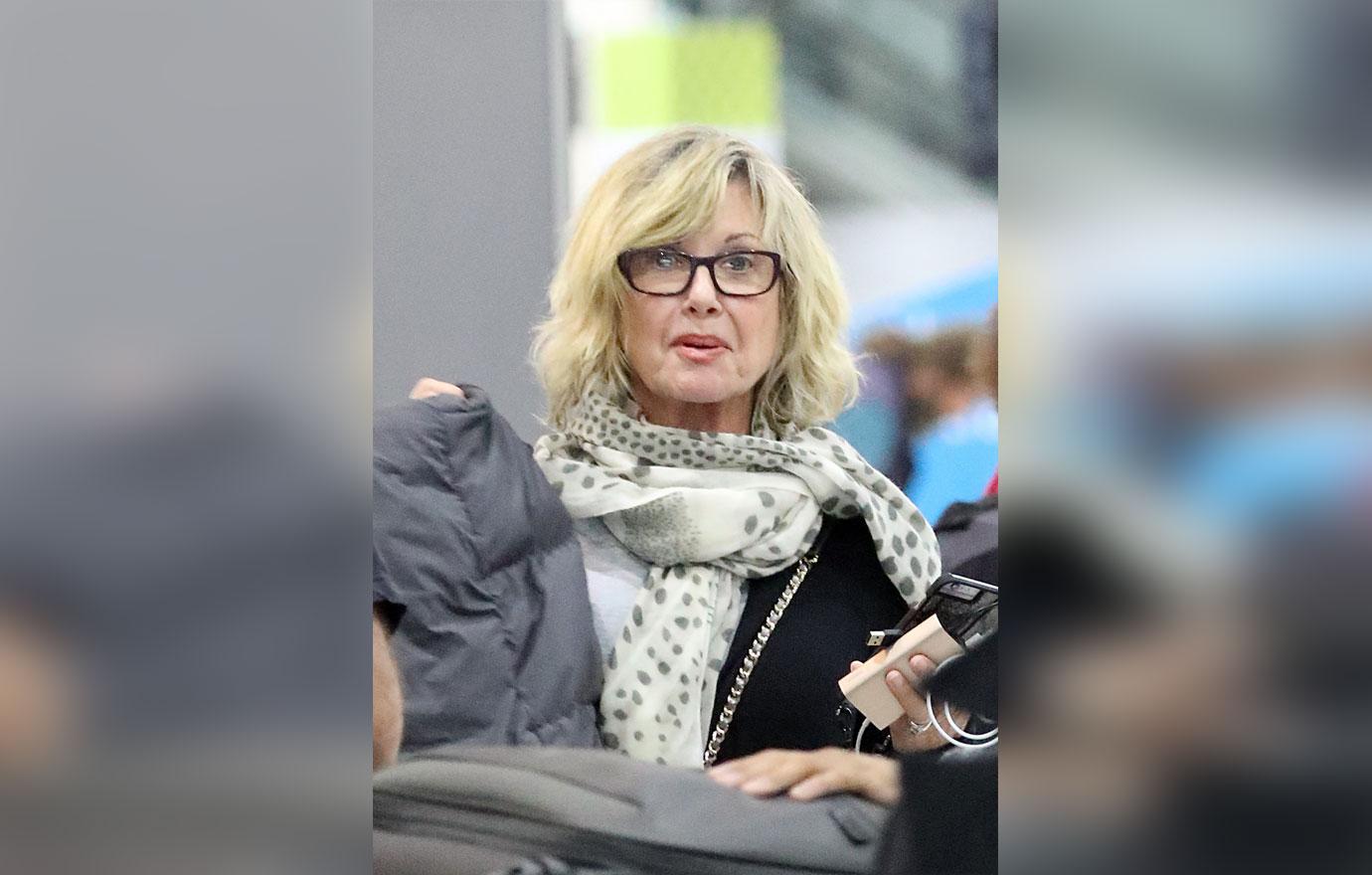 //olivia newton john cancer battle first photo