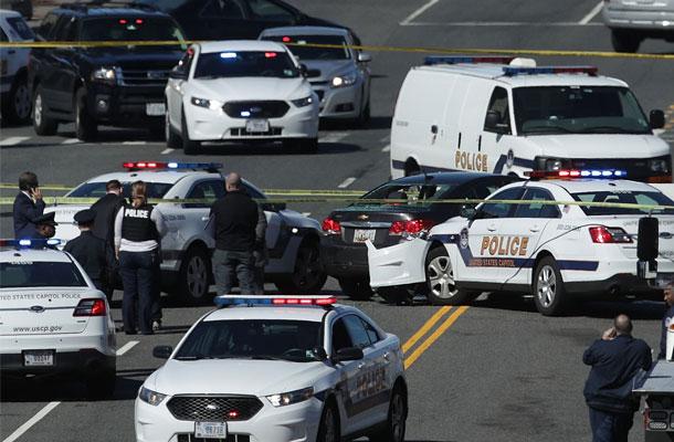 Shots Fired Near U.S. Capitol After Driver Tries To Run Over Police