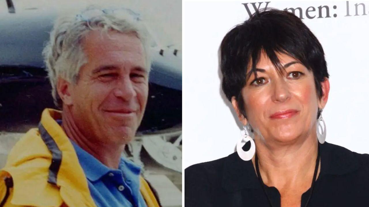 Photo of Jeffrey Epstein and Ghislaine Maxwell