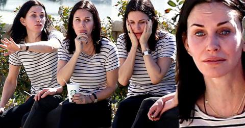 Courteney Cox Breaks Down