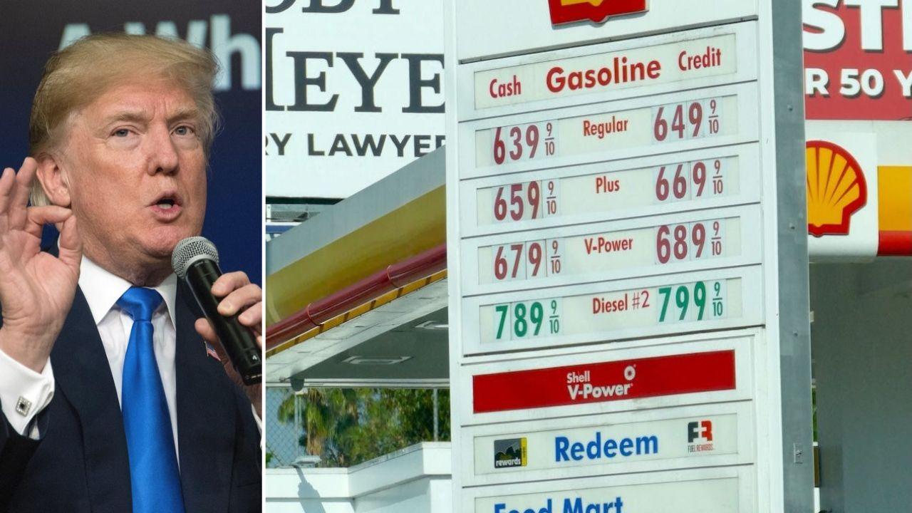 Photo of Donald Trump, Gas Prices