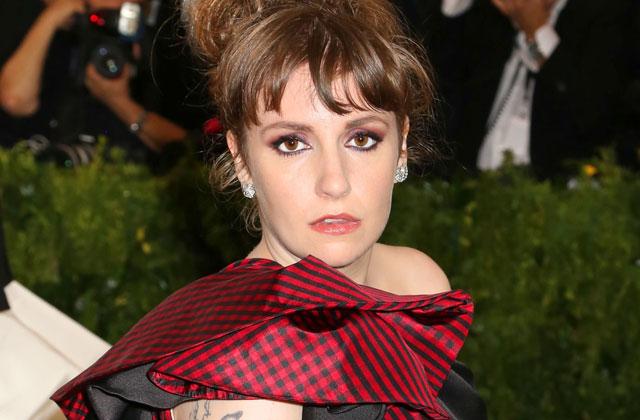 Lena Dunham Met Gala Hospital Endometriosis