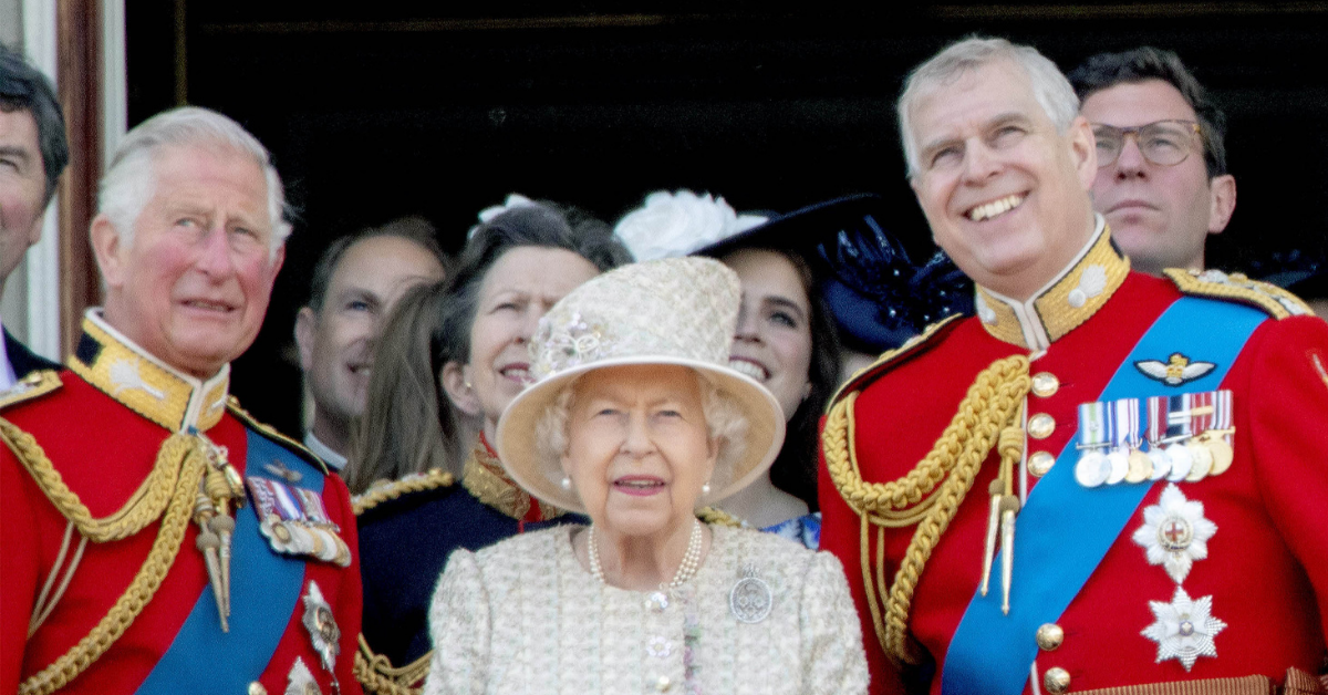 Prince Andrew Booted To Back Of Prince Charles' London Event