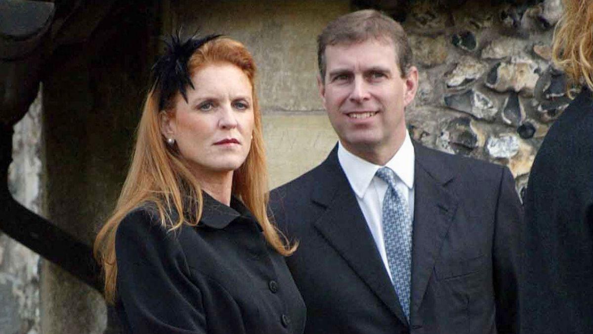 Photo of Sarah Ferguson and Andrew Windsor