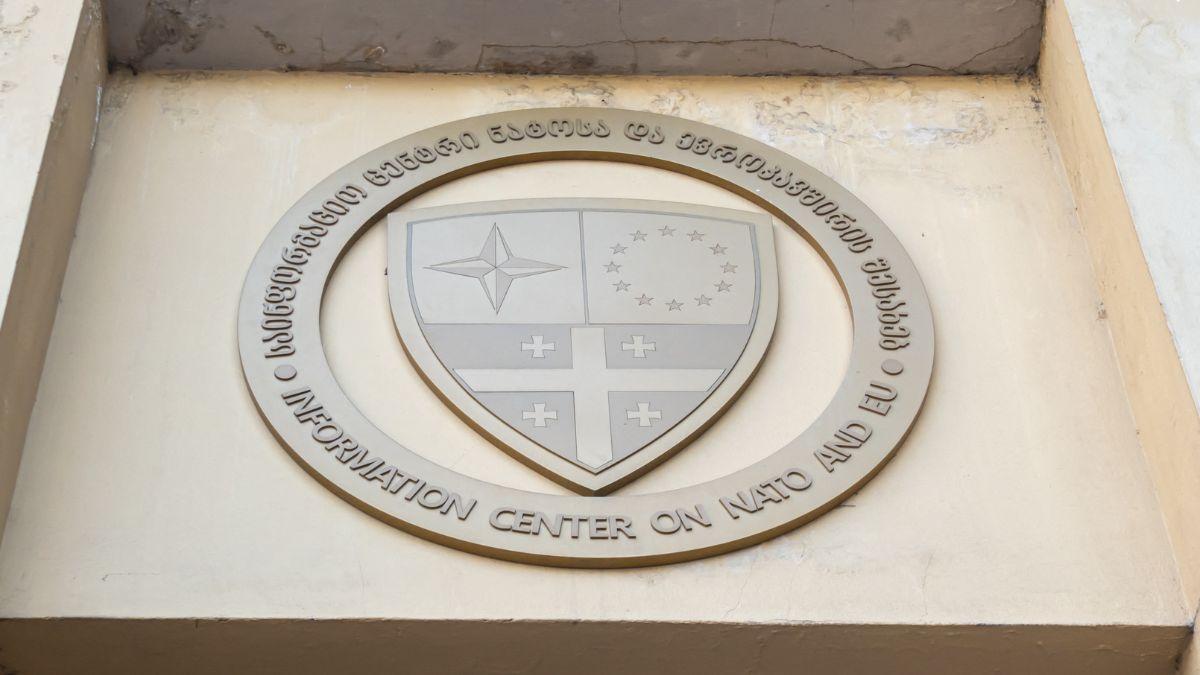 Photo of NATO emblem