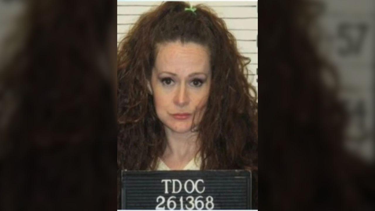 A mugshot of Christa Pike