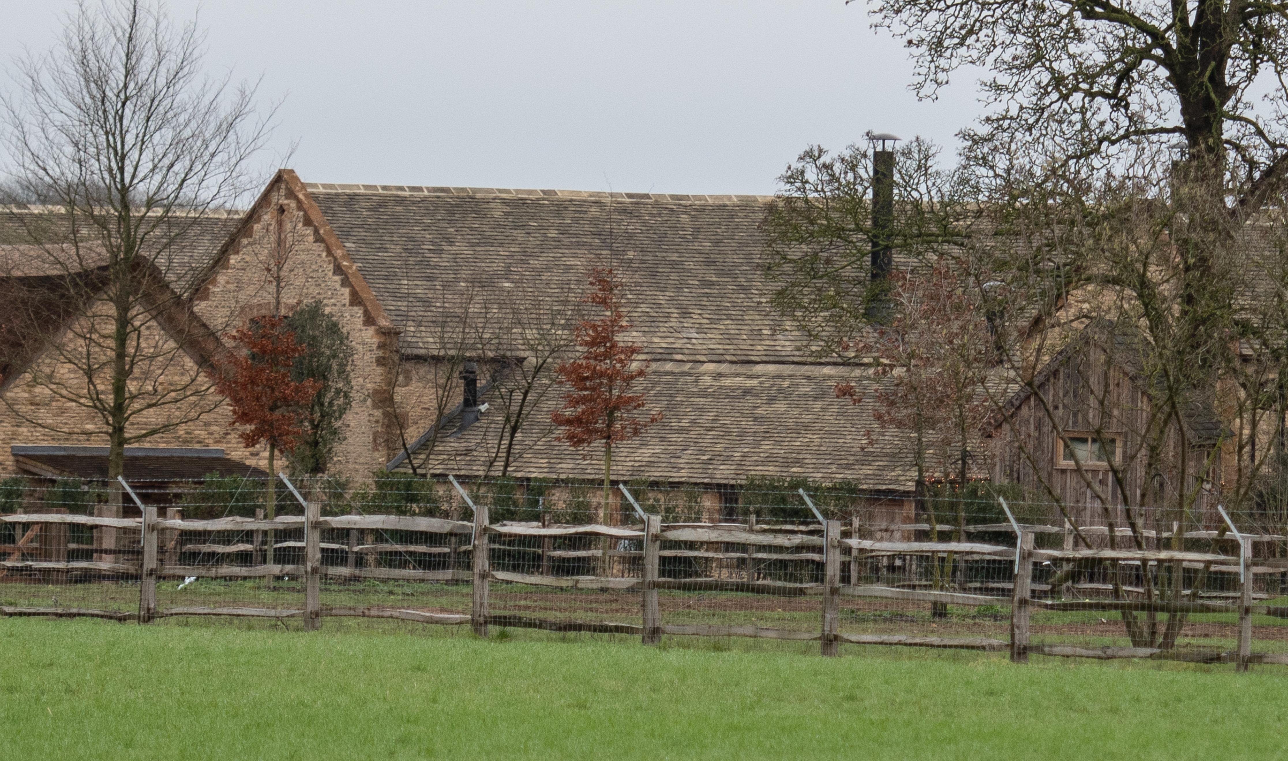 The Beckhams Turn British Country House Into Fortress