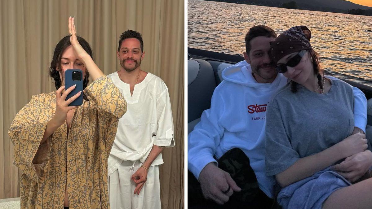 Photo of Pete Davidson and Elsie Hewitt