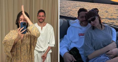Photo of Pete Davidson and Elsie Hewitt