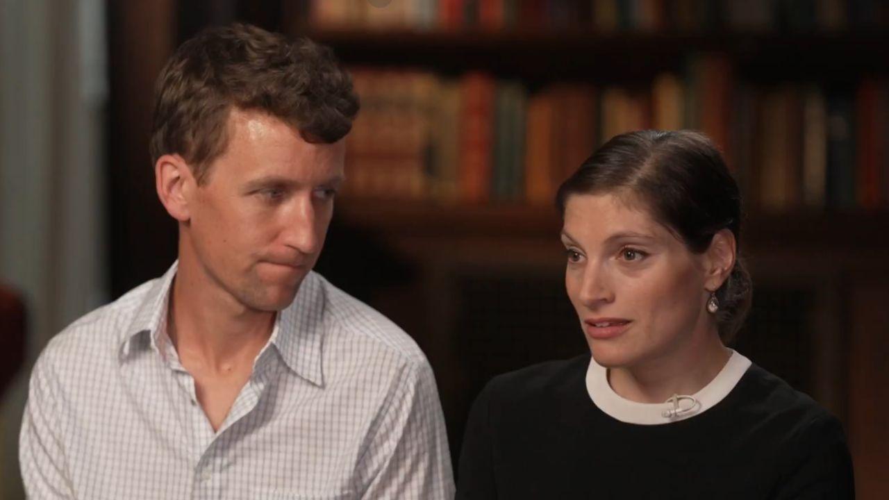 A photo of Patrick Clancy and Rachel Danis