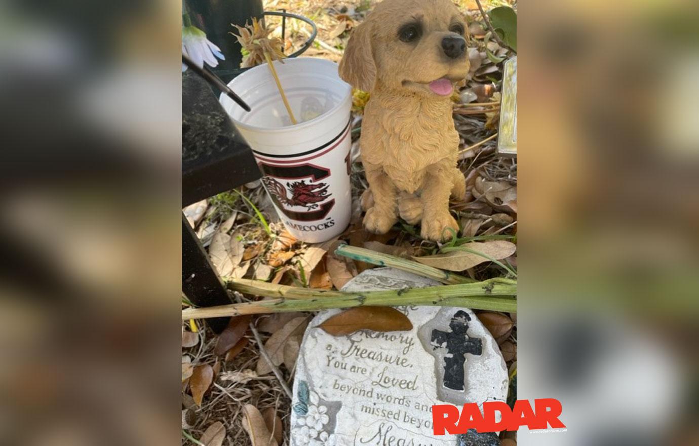 grave injustice the resting place of alex murdaughs wife and son still missing tombstones nearly two years after he murdered them