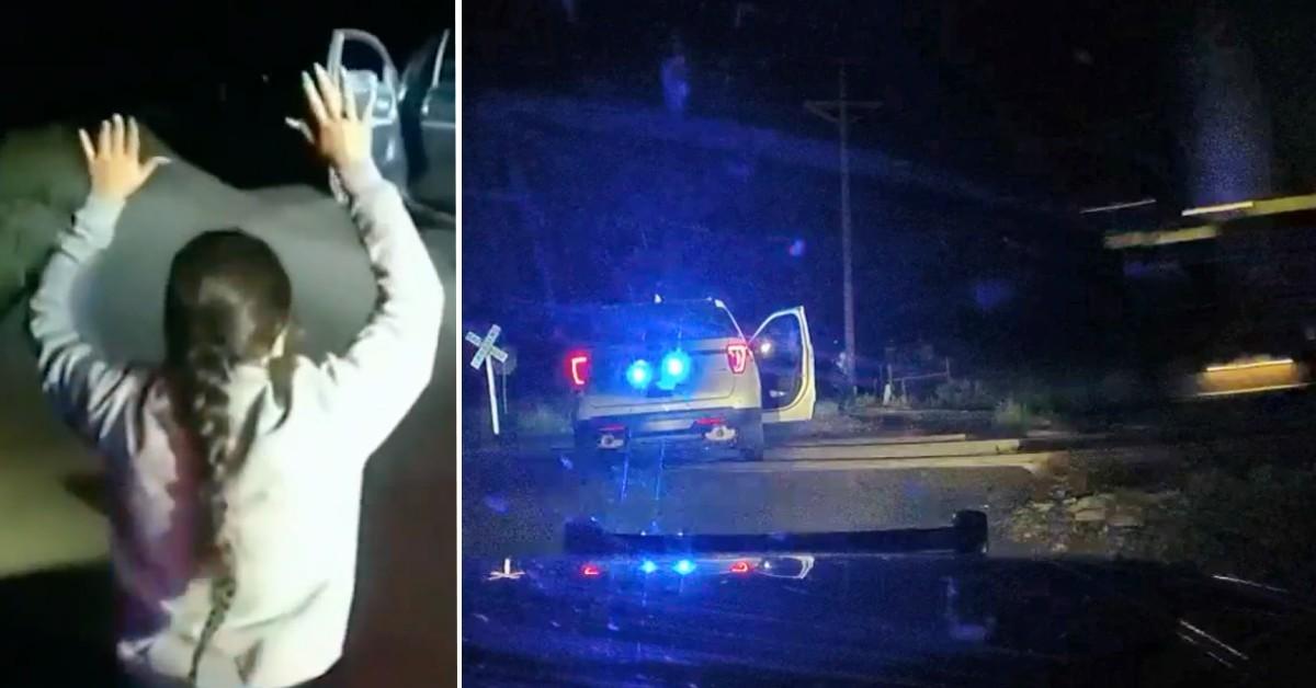 Woman Fleeing Arkansas Police Crashes Into Box Truck, Splits Getaway Car In  Half