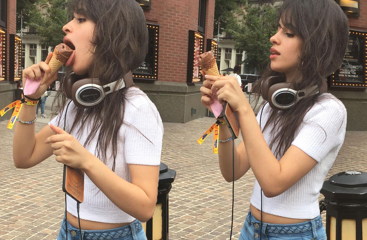 Camila Cabello Fifth Harmony Ice Cream Fans