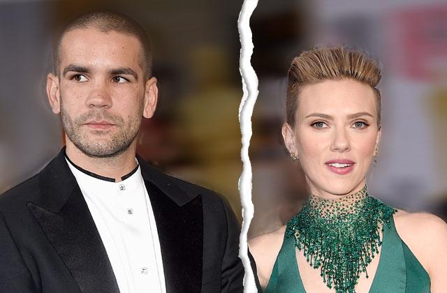 //scarlett johansson romain dauriac split divorce pp