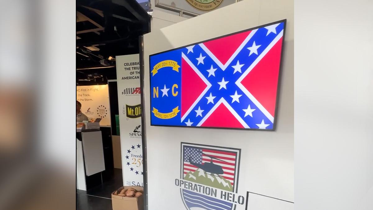 Visitors and State officials were outraged at the inclusion.