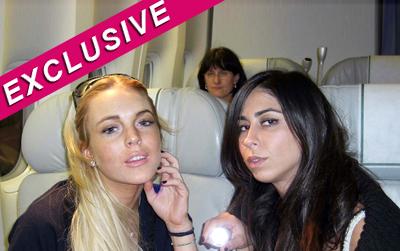 //lohan semel party inf post