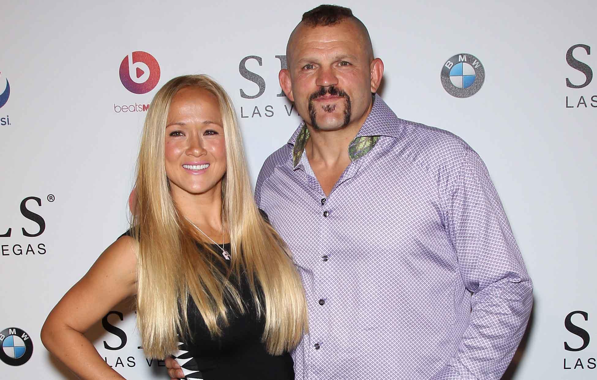 chuck liddell his wife heidi