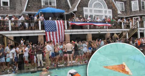 //wolf wall street hamptons party rager