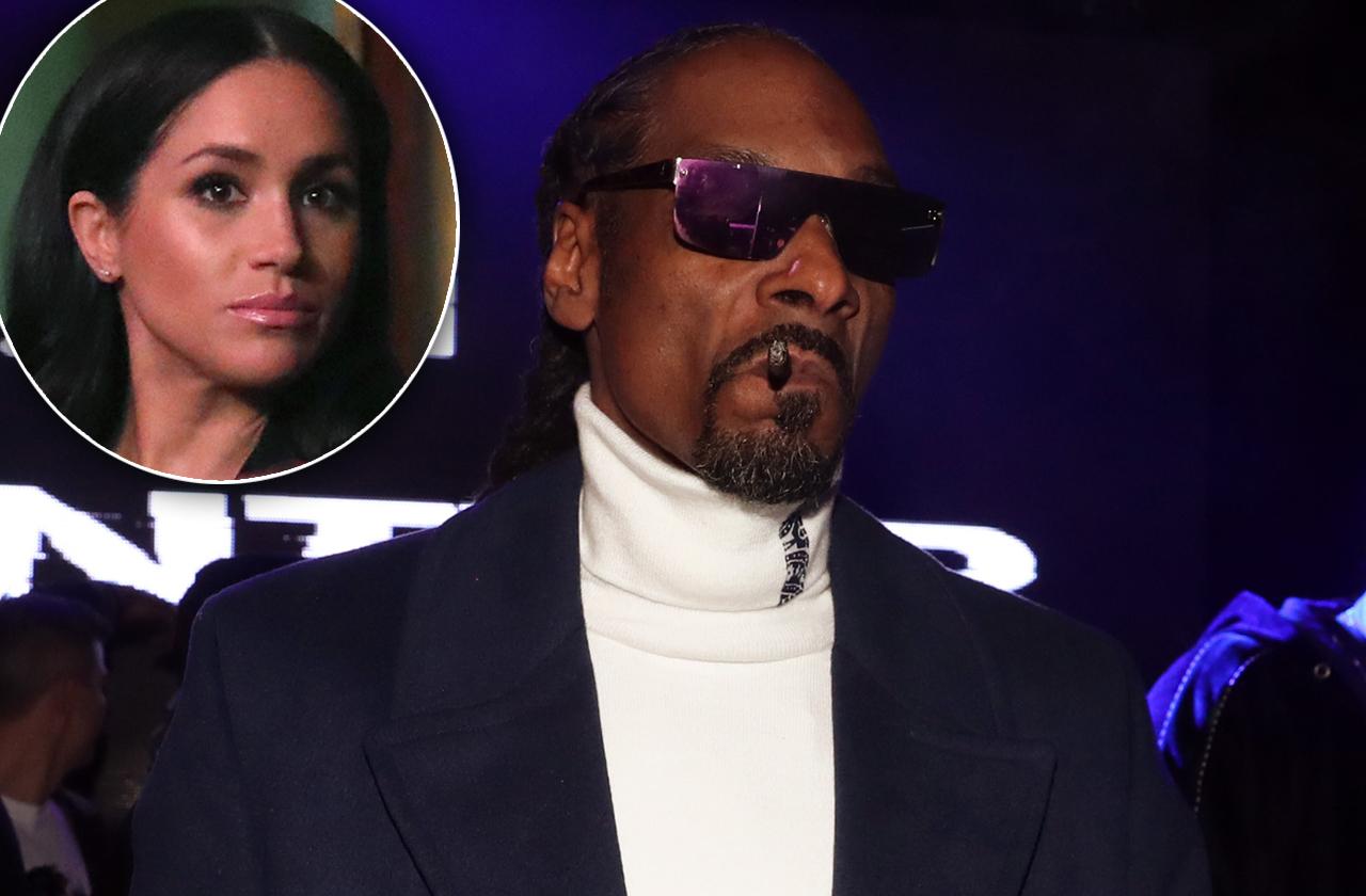 Snoop Dog Buys Markle Sparkle Wants Smoke Weed Meghan