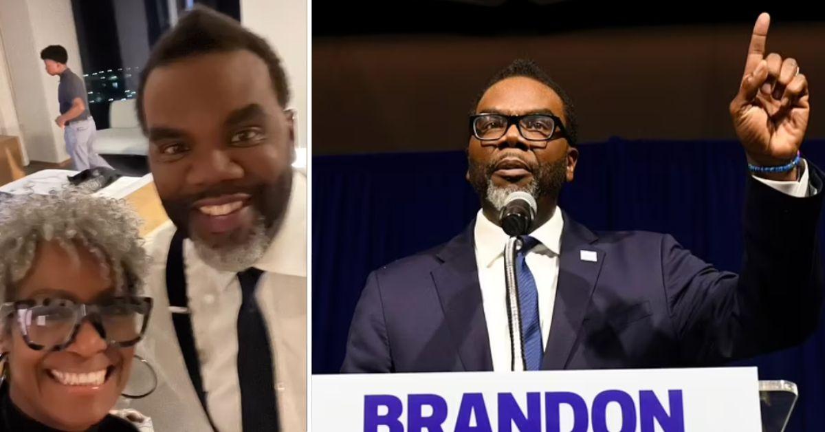 chicago liberal mayor brandon johnson  makeup first year