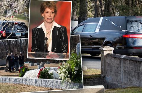 Laid To Rest: Inside Mary Tyler Moore's Private Funeral — Photos