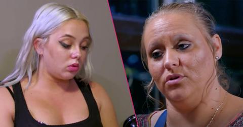 Jade Cline pose for a photo.