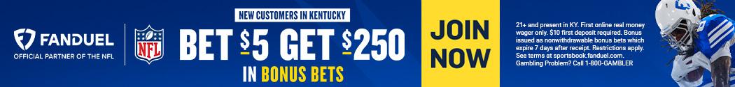 FanDuel Kentucky Bonus for Launch Day Today Unlocks $200 in Bonus Bets -  FanNation