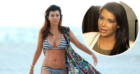 //kourtney kim kardashian square splash fameflynet