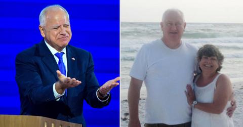 Composite photo of Tim Walz and his brother Jeff Walz