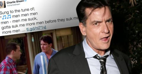 Charlie Sheen Twitter Two Half Men