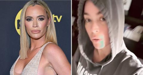 Split photo of Teddi Mellencamp