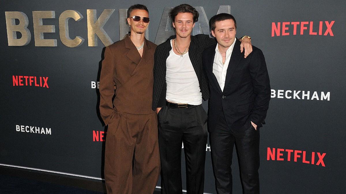 Photo of Romeo. Cruz and Brooklyn Beckham