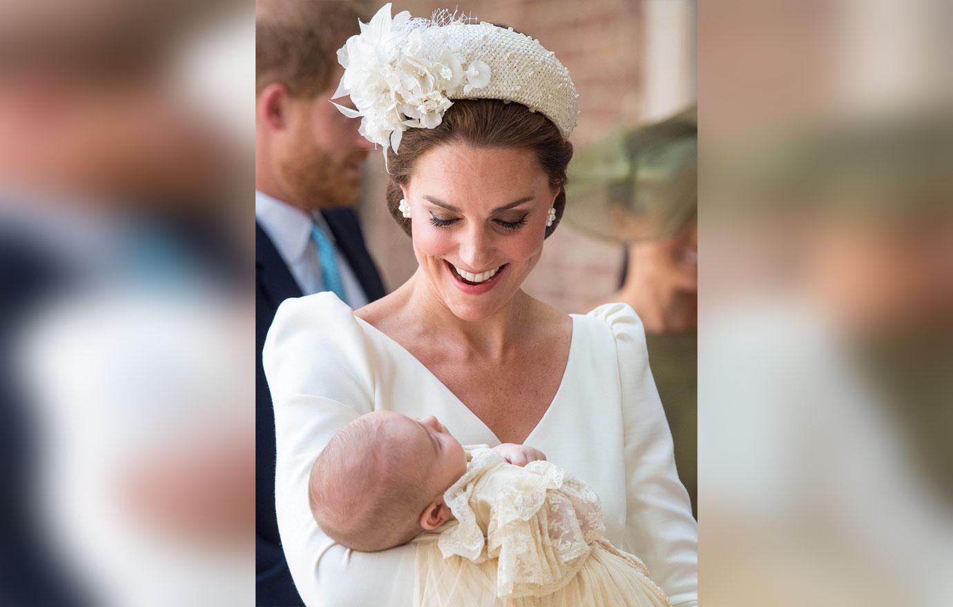 Kate Middleton Prince Louis Christening Royals