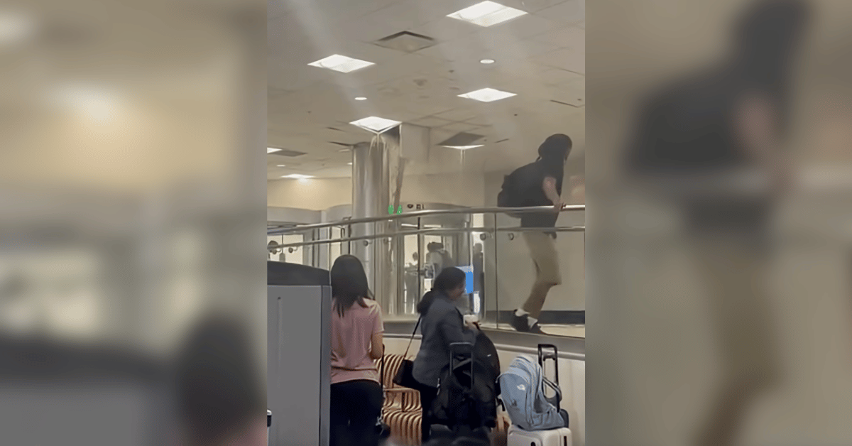 Social media users slammed the Atlanta airport as the 'worst' in the country.