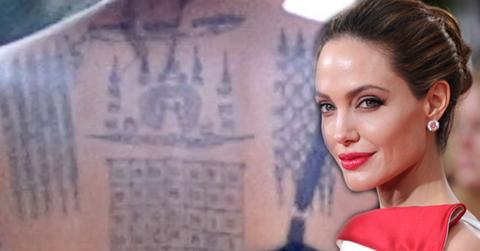 Angelina Jolie Brad Pitt Matching Tattoos Meaning
