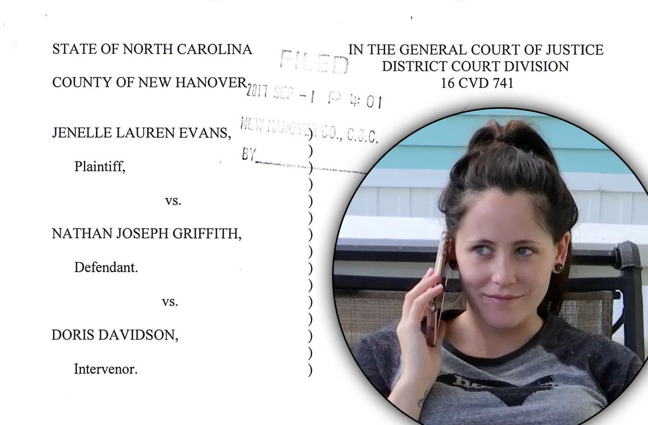 Jenelle Evans Nasty Text Messages Kaiser Custody