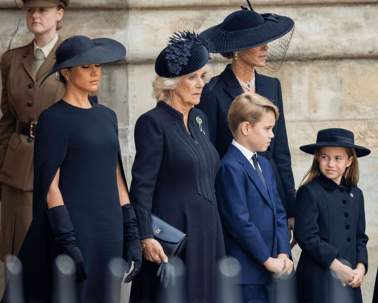 Meghan Markle Cries During Funeral Service For Queen Elizabeth II