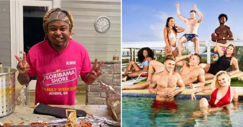 Split photo of Kirk Medas, 'Floribama Shore' cast