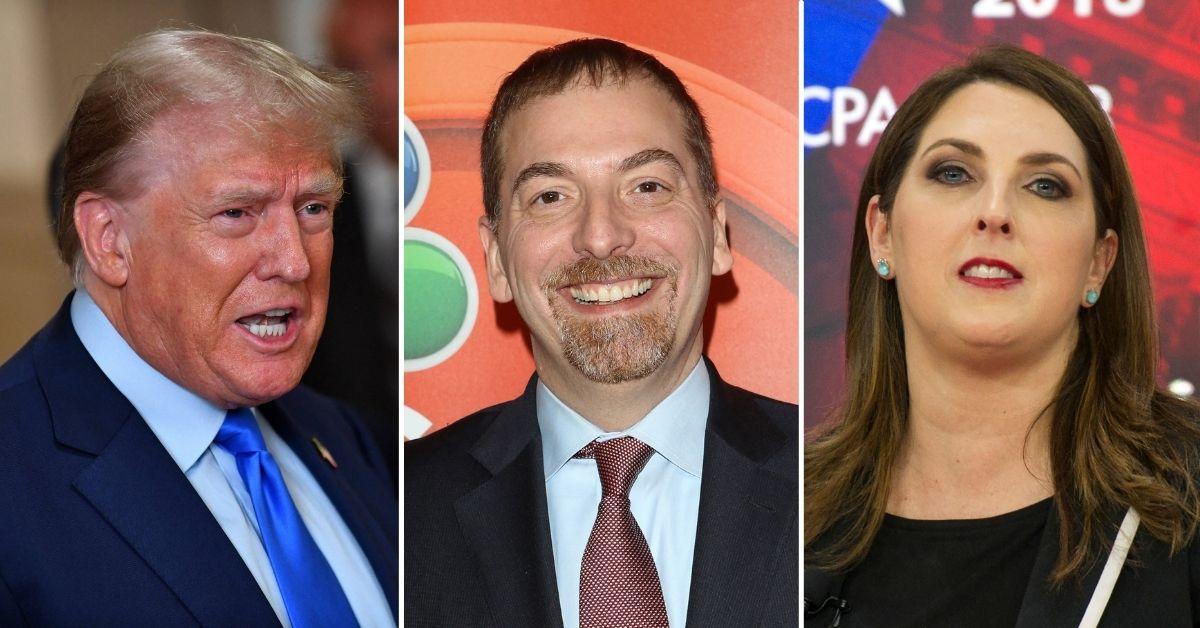 donald trump lunatic chuck todd vicious revolt ronna mcdaniel nbc news