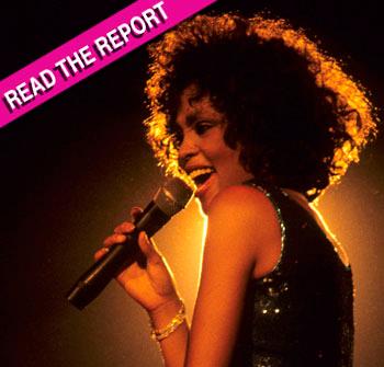 //whitney houston report