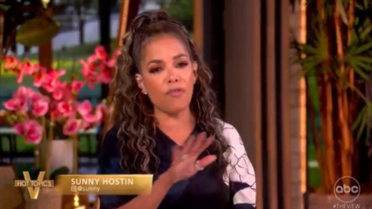 Sunny Hostin called Trump's proposed fund 'disgusting.'