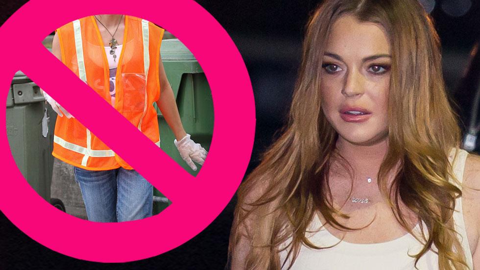 Lindsay Lohan Ignoring Advice Jail Community Service