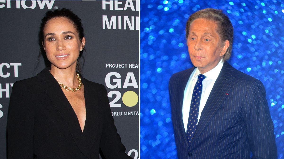 Photo of Meghan Markle and Valentino