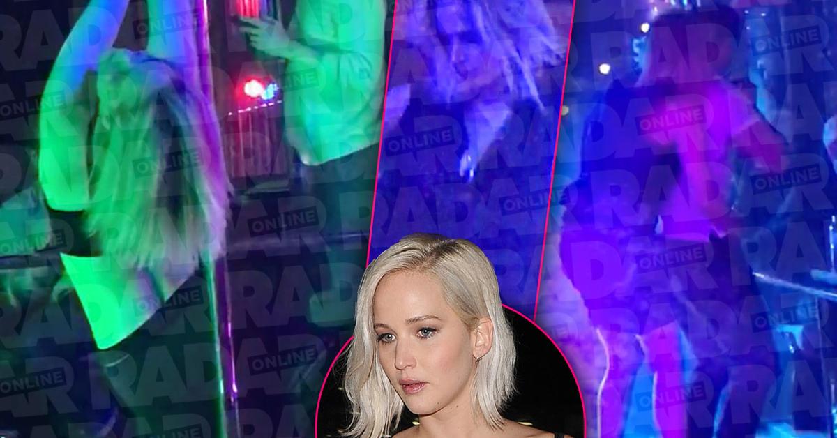 [video] Jennifer Lawrence Shirtless In Stripper Pole Club Dance