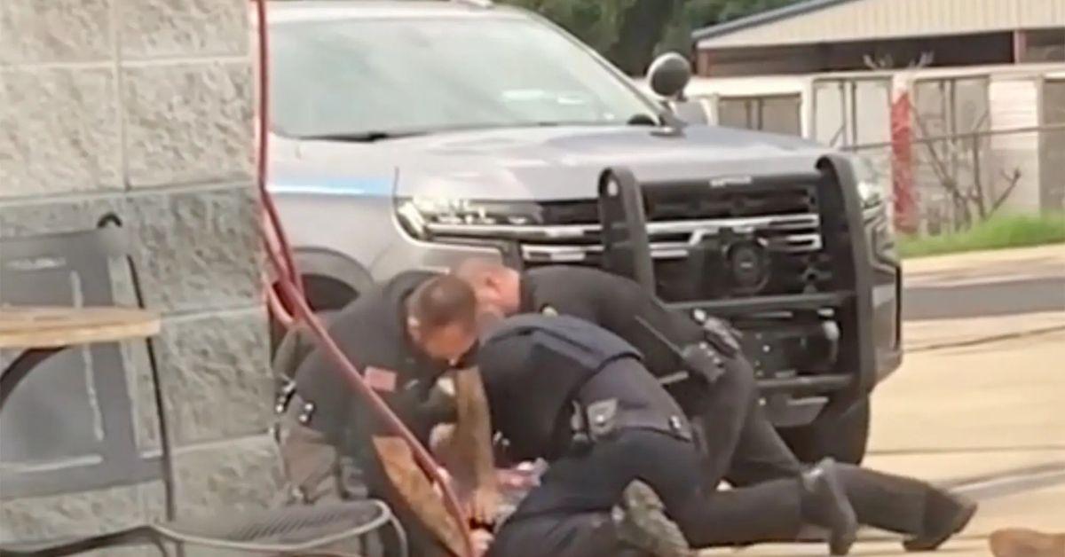 three arkansas police officers suspended investigation video violent arrest viral jpg