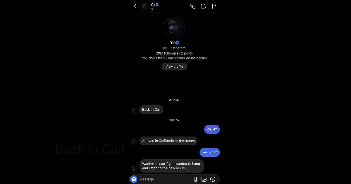 Exposed Kanye West Accused of Sending Model 'Inappropriate' Messages