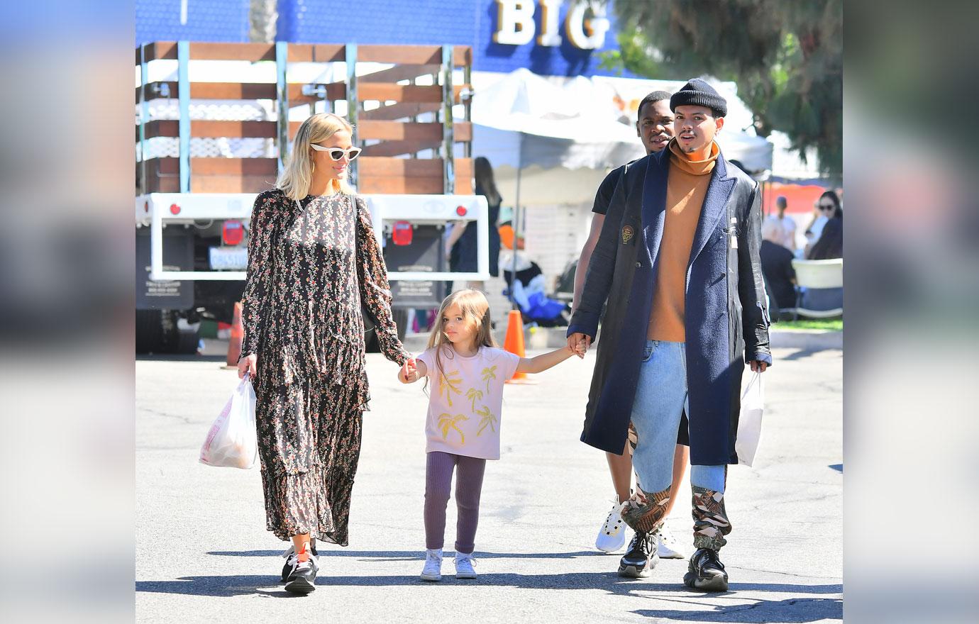Evan Ross & Ashlee Simpson Spend Time With Daughter Jagger Snow